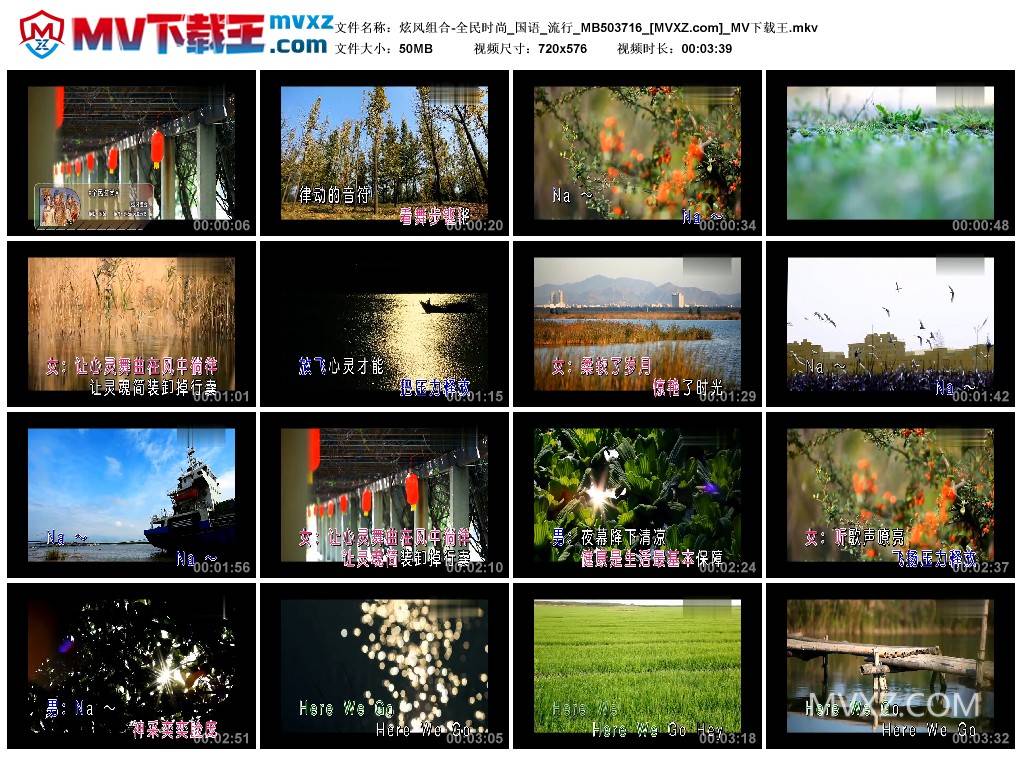 炫风组合-全民时尚_国语_流行_MB503716